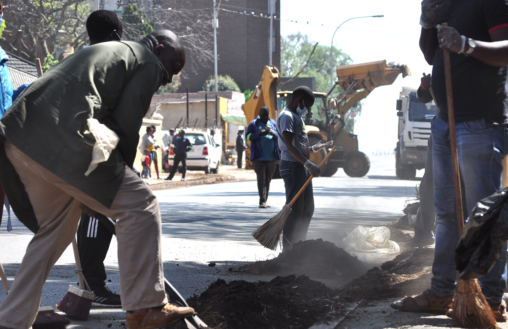 Yeoville clean-up