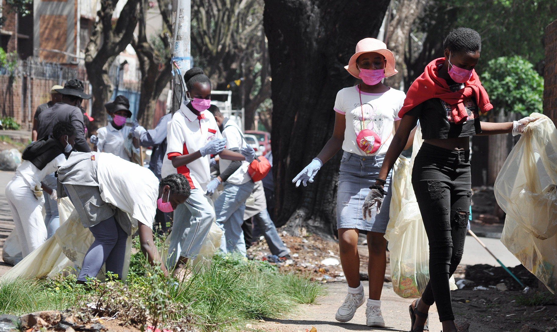 Yeoville clean-up