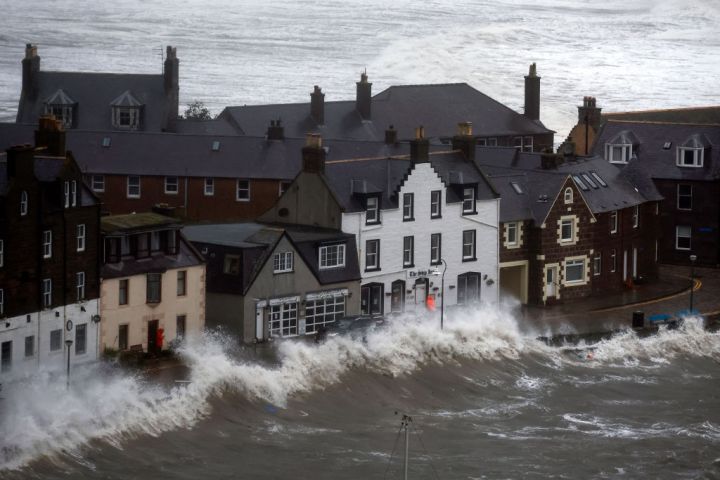 Severe weather warnings in place in Scotland for Storm Babet, and more from around the world
