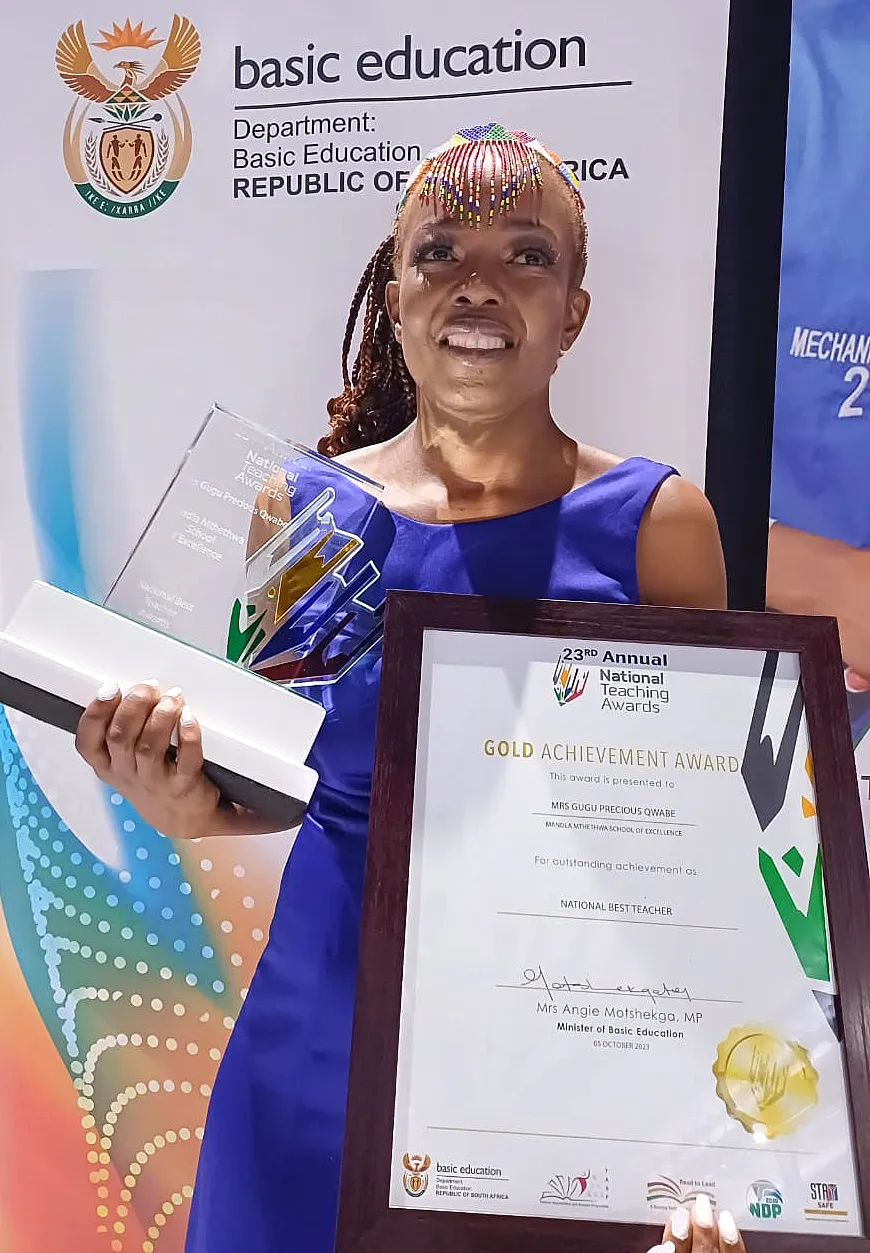 Gugu Precious Qwabe, National Teaching Awards