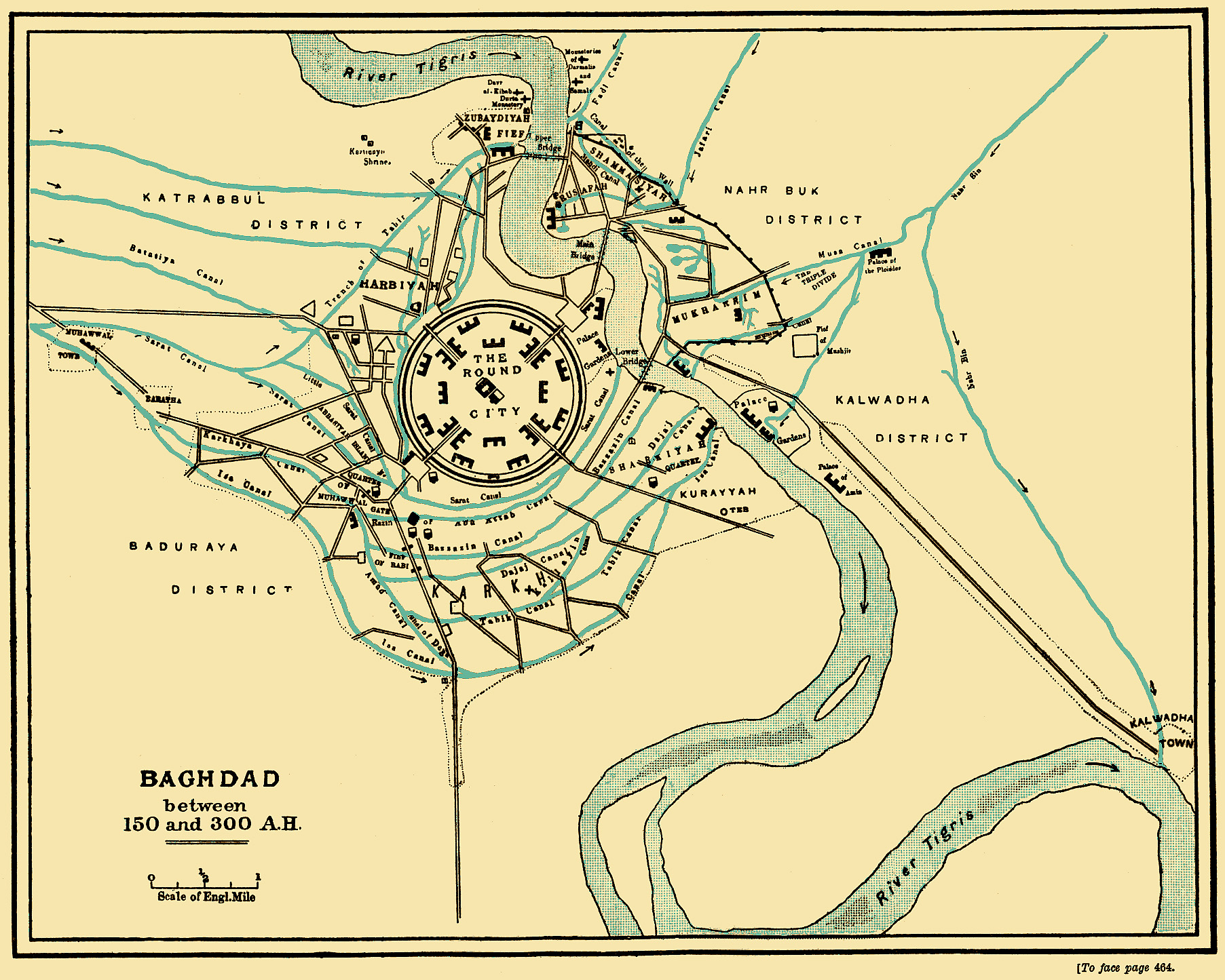 map of the Round City