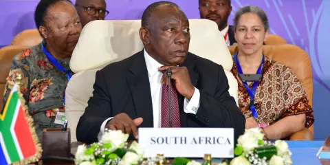 Ramaphosa calls for supply of weapons to Israel and Hamas to cease, as more aid enters Gaza