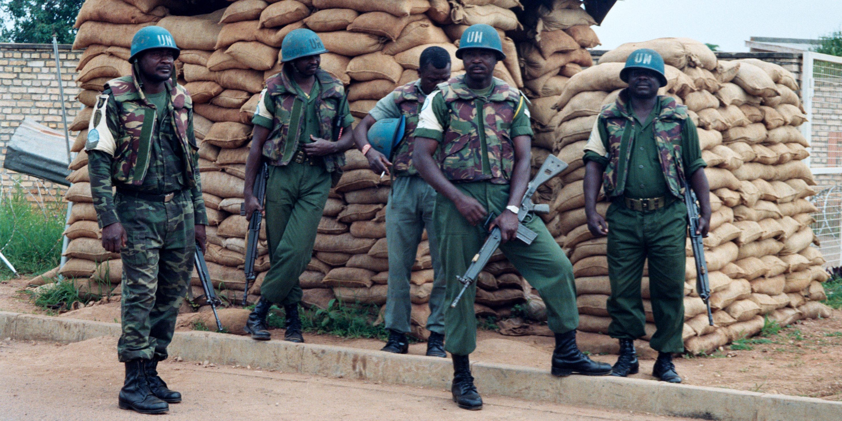 UN peacekeepers, Rwanda genocide