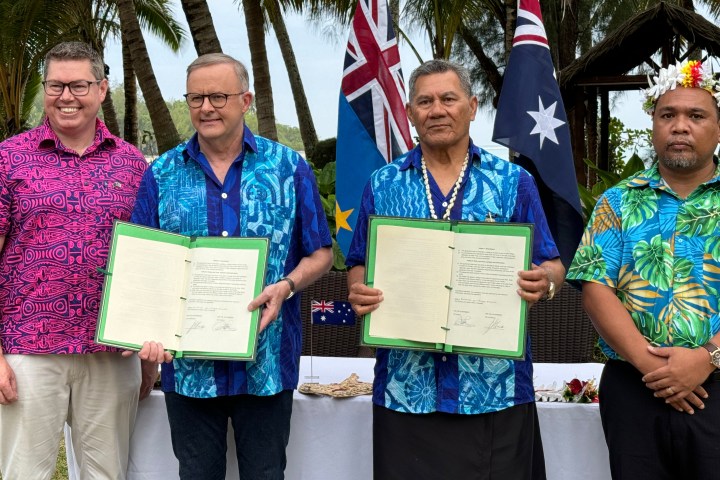 Australia signs security, migration pact with Pacific’s Tuvalu