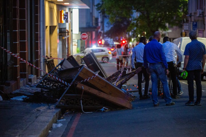 Cape Town inner-city bar balcony collapse injures 21 people