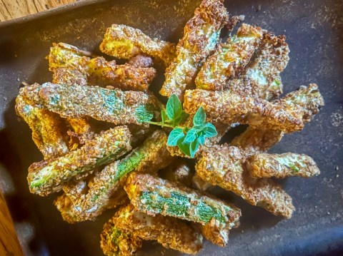 What’s cooking today: Breaded courgettes in your air fryer