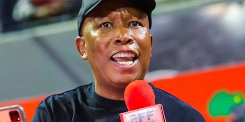 Malema tells Red Berets to run a clean campaign to beat ‘failed’ ANC