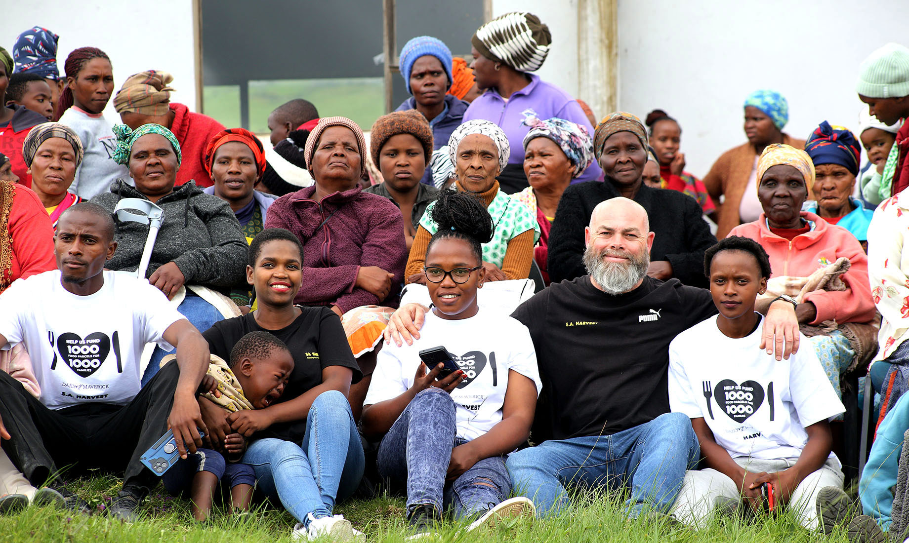 SA Harvest team, Lusikisiki beneficiaries
