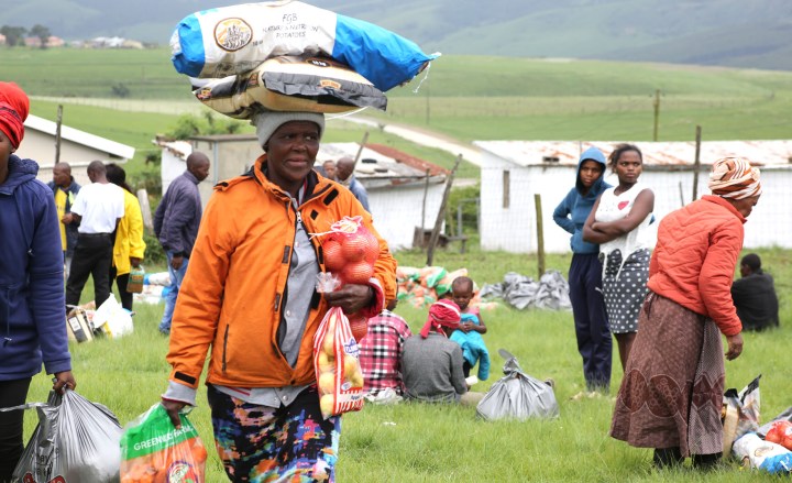 Relief for desperate families as your generous donations bring hope to poverty-stricken Lusikisiki