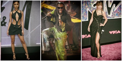 Artist of the Year runners-up: Tyla Seethal, Taylor Swift and Burna Boy