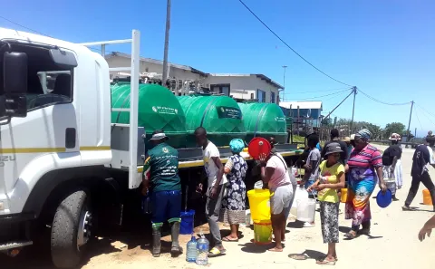 Knysna enduring weeks without water as Gift of the Givers steps up to plug service delivery leaks