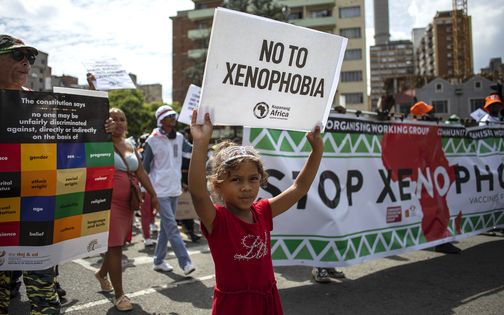 White Paper on Citizenship, Immigration and Refugee Protection, anti-xenophobia protest