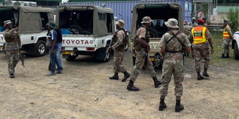 SANDF on mission patrol at South Africa-Lesotho frontier to curb cross-border crimes