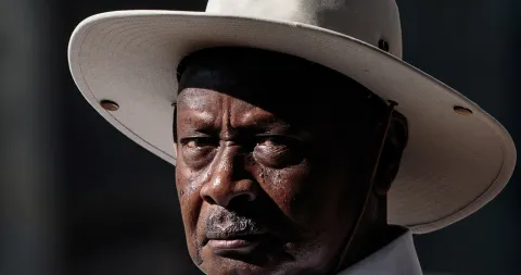 International Villain of the Year runner-up: Yoweri Museveni