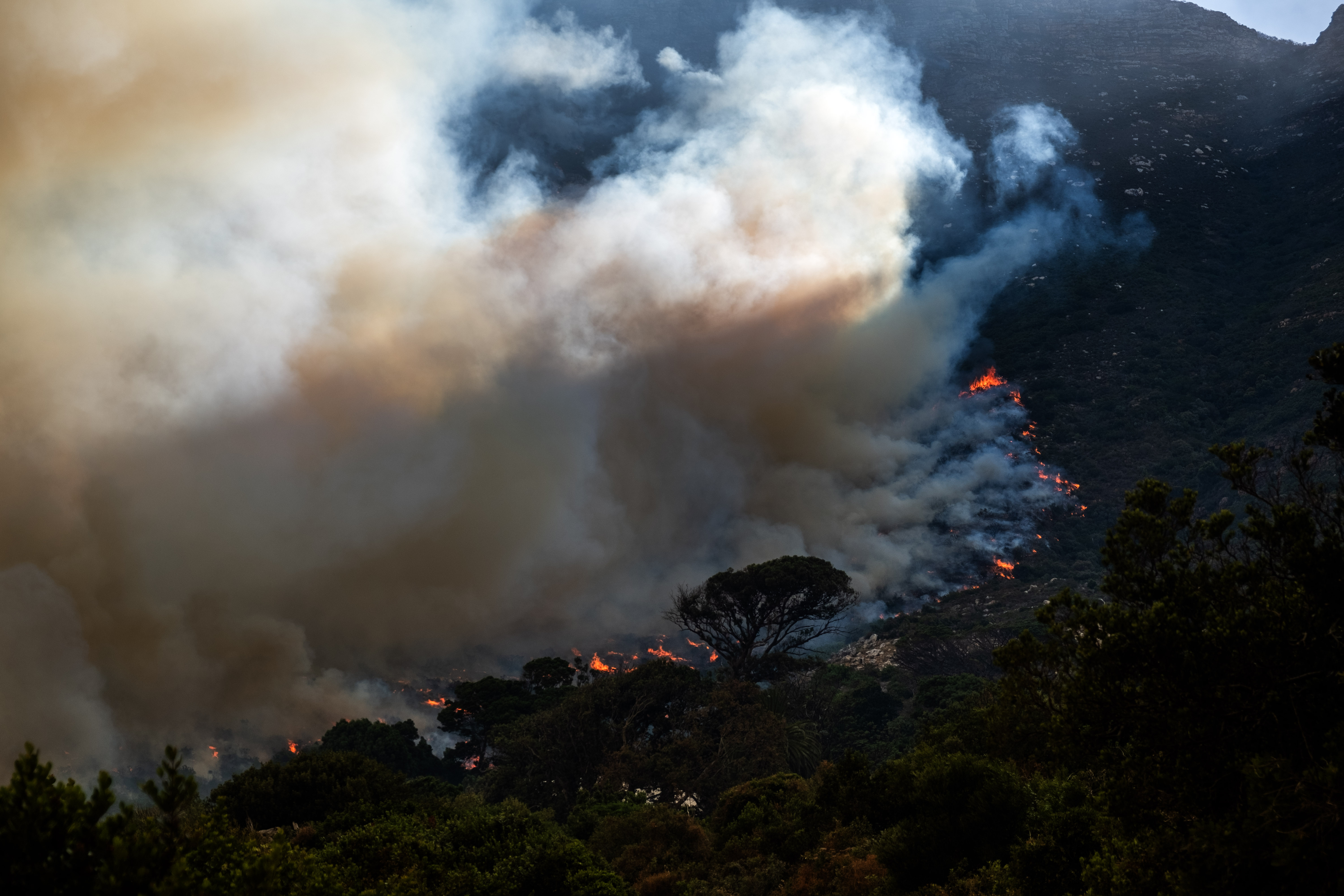 simon’s town blaze