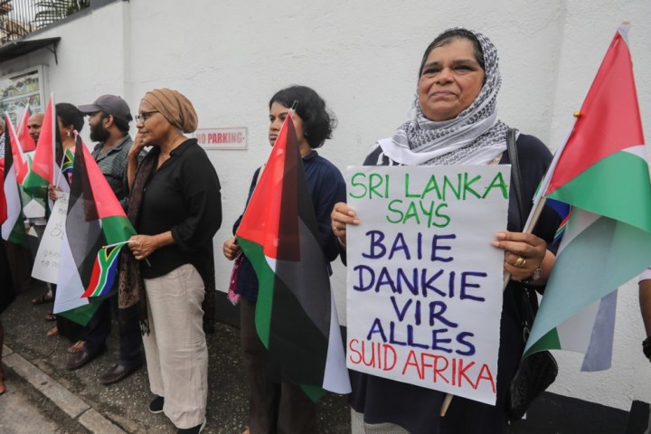 Sri Lankan solidarity protest at the South African embassy, and more from around the world