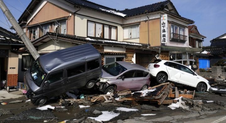 Almost a month after Japan’s devastating New Year’s Day earthquake the damage still remains, and more from around the world