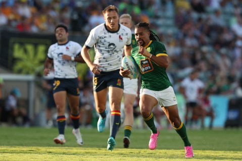 Blitzboks go undefeated, but Springbok Women slump on opening day of Perth SVNS
