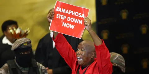 Sona no-go for EFF leader Julius Malema and five others after high court bid fails