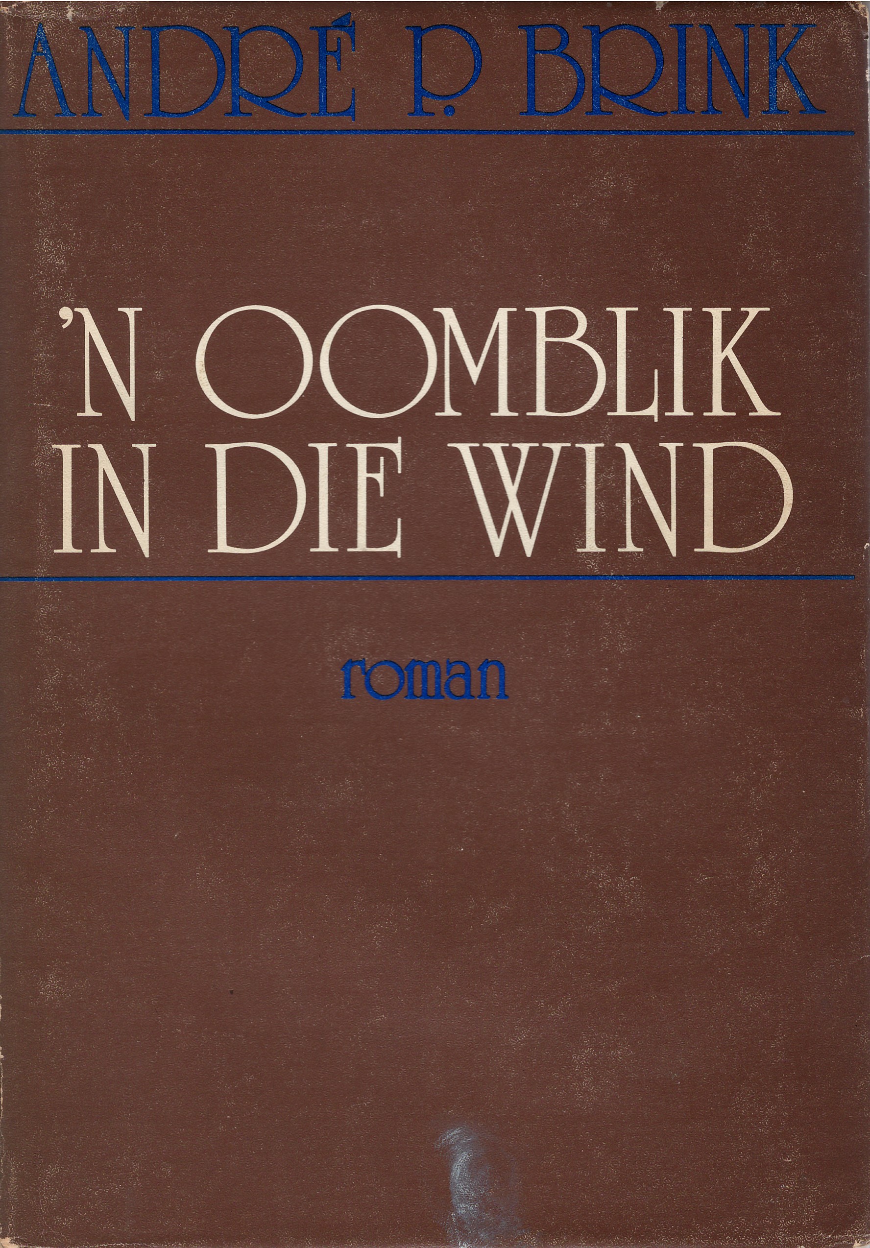 'Oomblik', 1st edition, Afrikaans