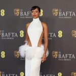 Red carpet: The 2024 BAFTA Film Awards at the Royal Festival Hall in London