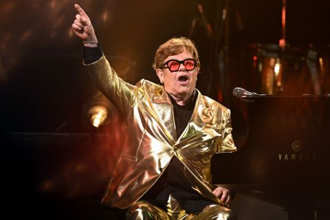 Elton John’s boots sell for $94,500 in enthusiastic auction at Christie’s