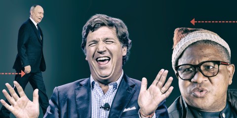 What do Fikile Mbalula and US far-right ‘journalist’ Tucker Carlson have in common?