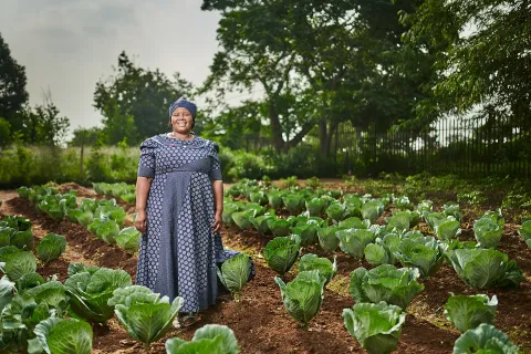 Lindi Nzwane — a farmer and climate activist planting the seeds to empower women
