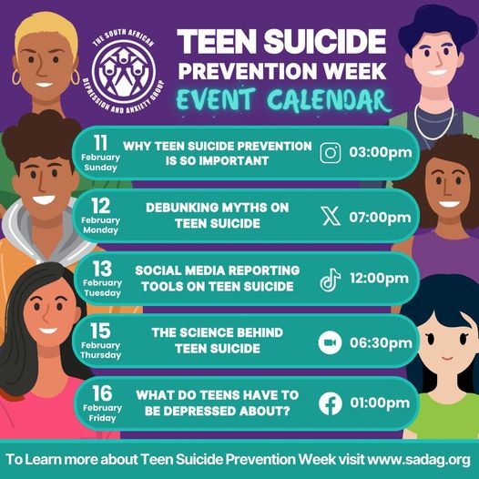 Teen Suicide Prevention Week