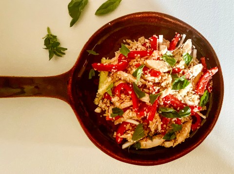 What’s cooking today: Chicken couscous salad