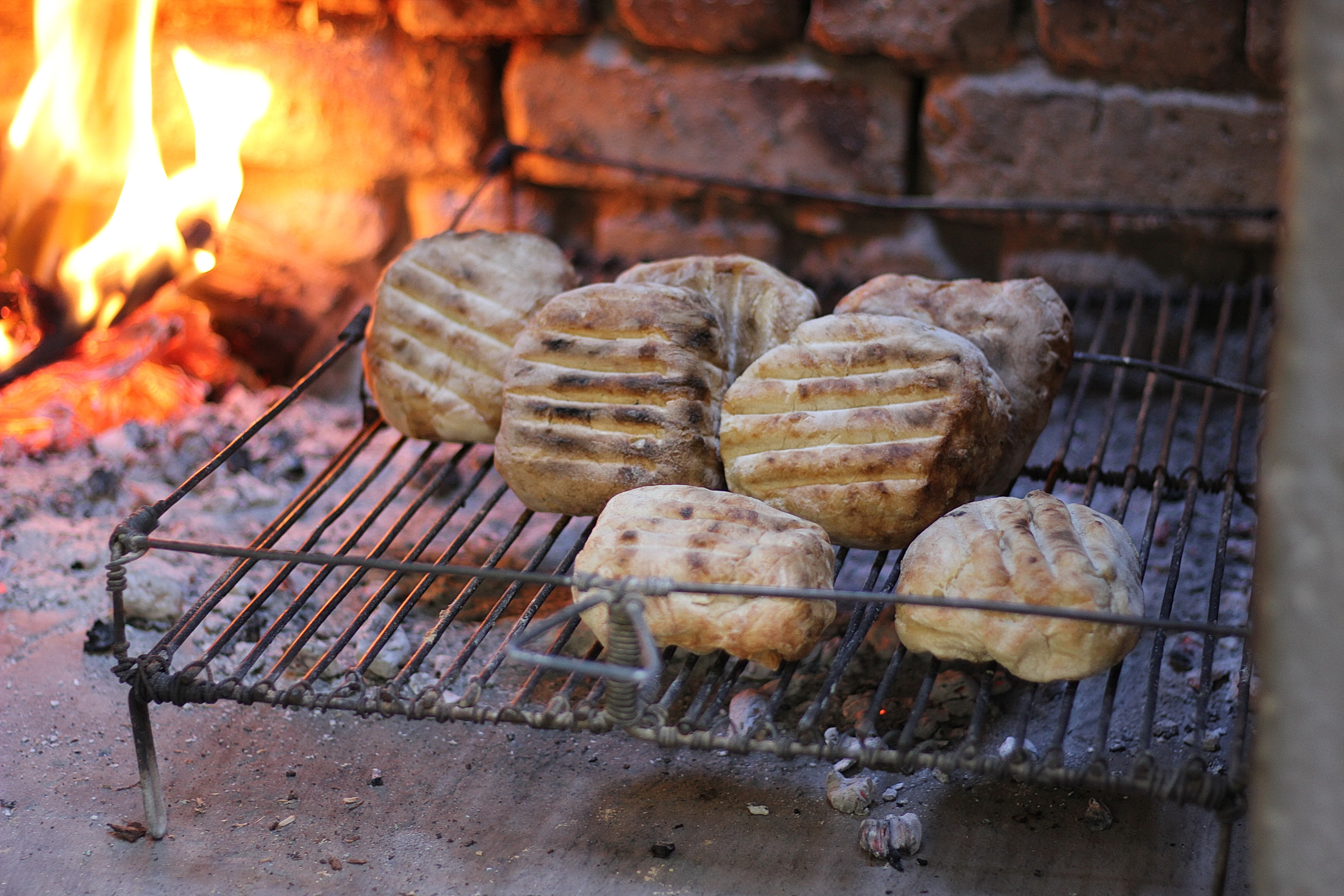 The traditional roosterkoek – a staple of every Karoo home. Image: Chris Marais
