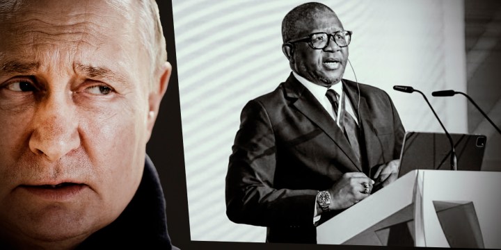 To Russia with Love and Hopeless Devotion, from Fikile Mbalula and the ANC