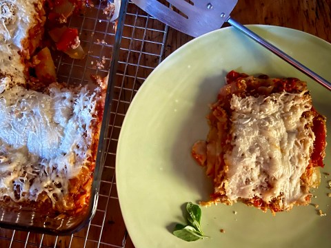 What’s cooking today: Roasted tomato lasagne