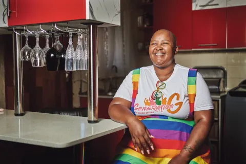 Freedom Nonkululeko ‘Nox’ Mtshali , Fighting discrimination, Vaal LGBTI, The Actionists
