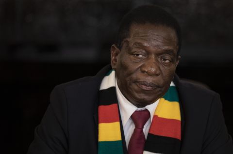 US Sanctions Zimbabwe President Mnangagwa Over Human Rights