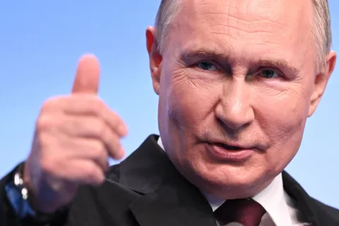 Russian President Vladimir Putin. (Photo: Natalia Kolesnikova / AFP / Getty Images)