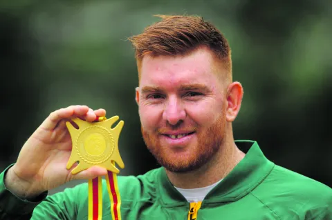 After African Games gold, discus thrower Victor Hogan sets his sights on Paris Olympics