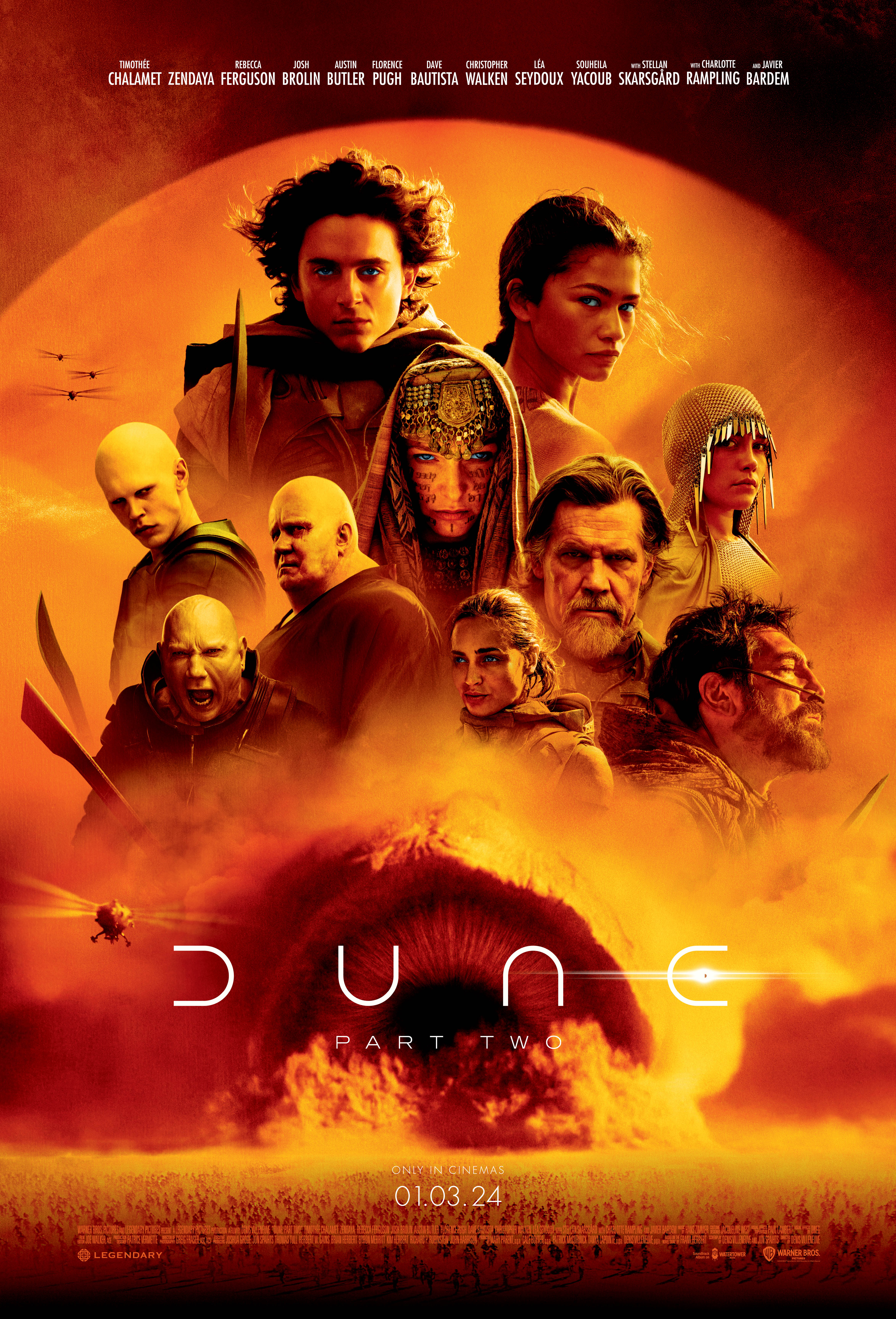 'Dune: Part Two'. Image: Supplied / Warner Bros. Pictures