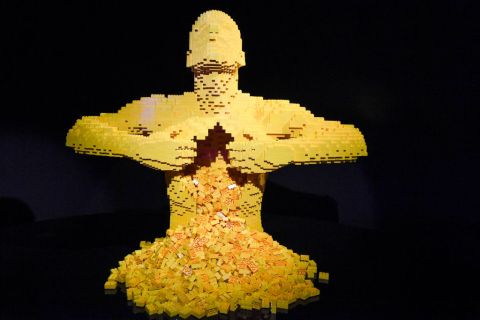 Lego sculptures at ‘Art Of The Brick’ exhibition, and more from around the world