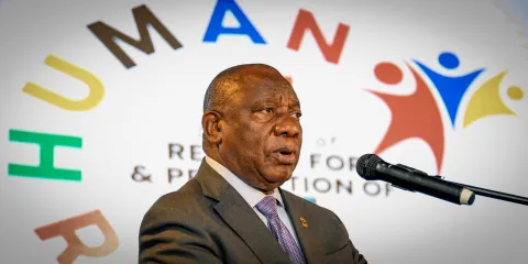 ‘Much to be done’ – Ramaphosa acknowledges challenges to human rights in SA
