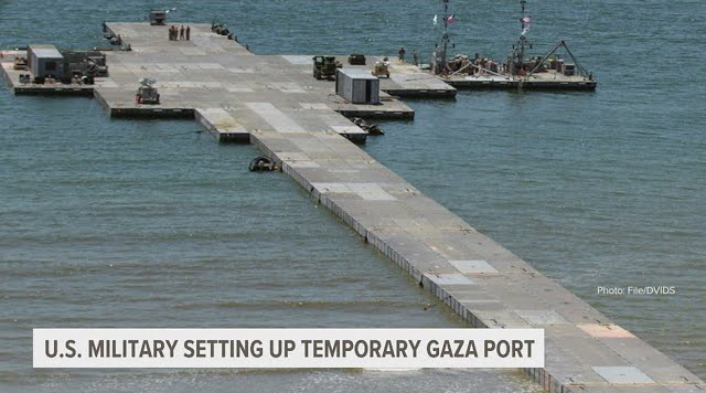 temporary port us gaza