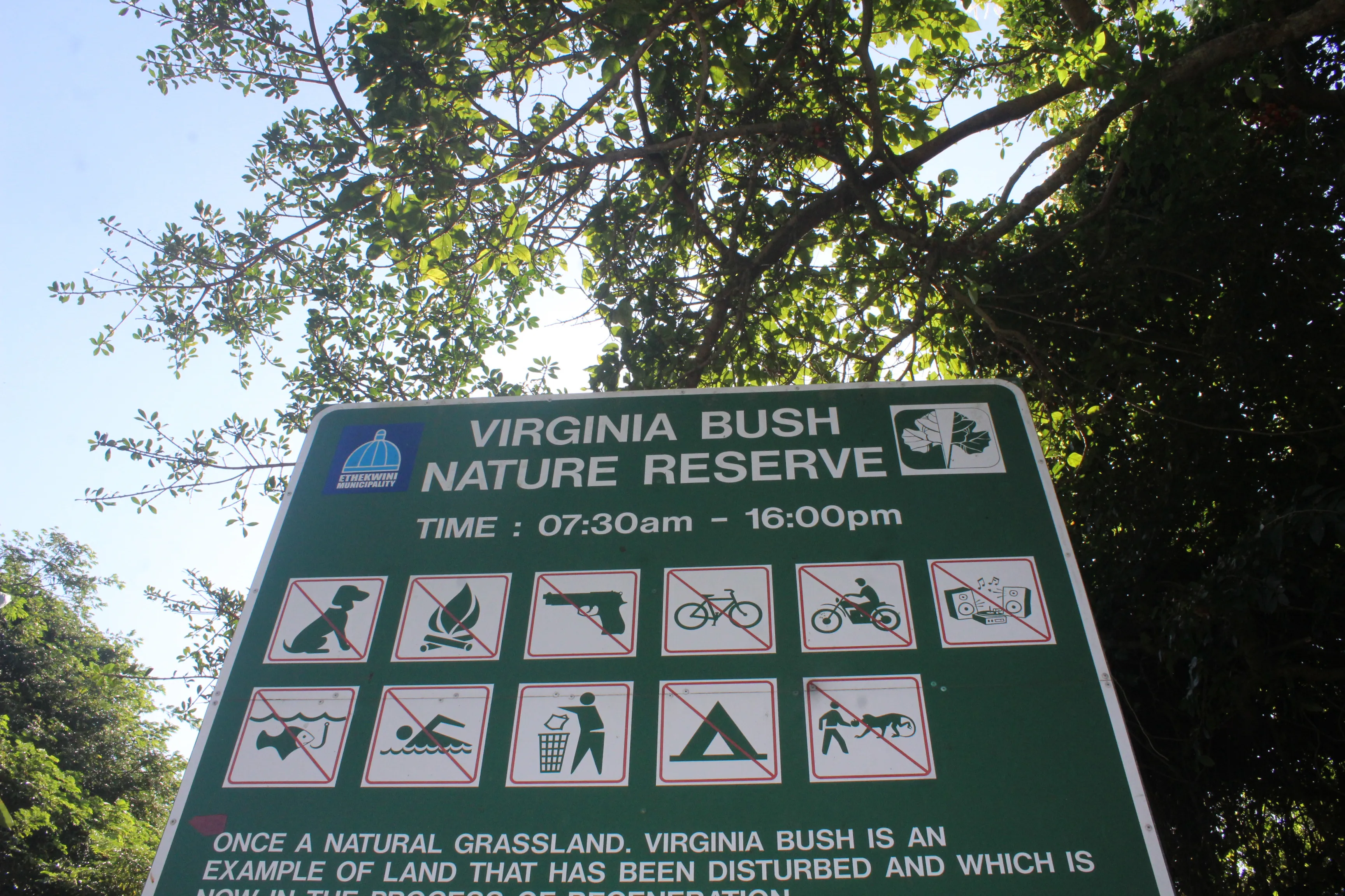 eco-estate nature reserve virginia bush ethekwini