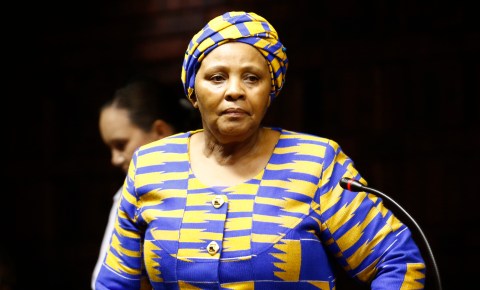 ‘I don’t pose a risk’, Mapisa-Nqakula insists on R50K bail in first court appearance