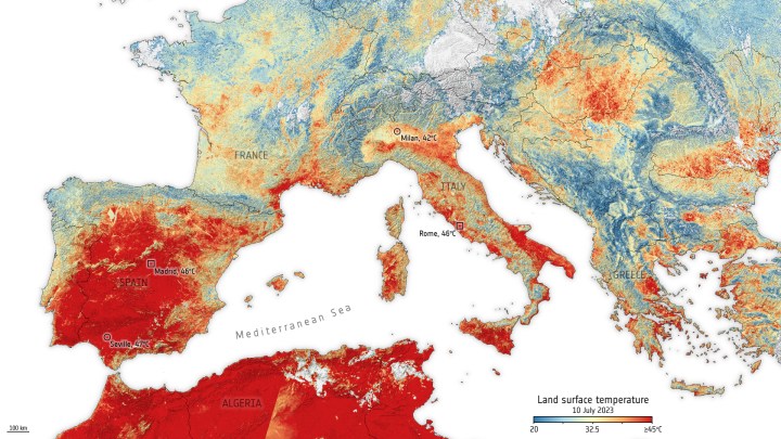 Europe is being scorched and flooded by growing climate extremes