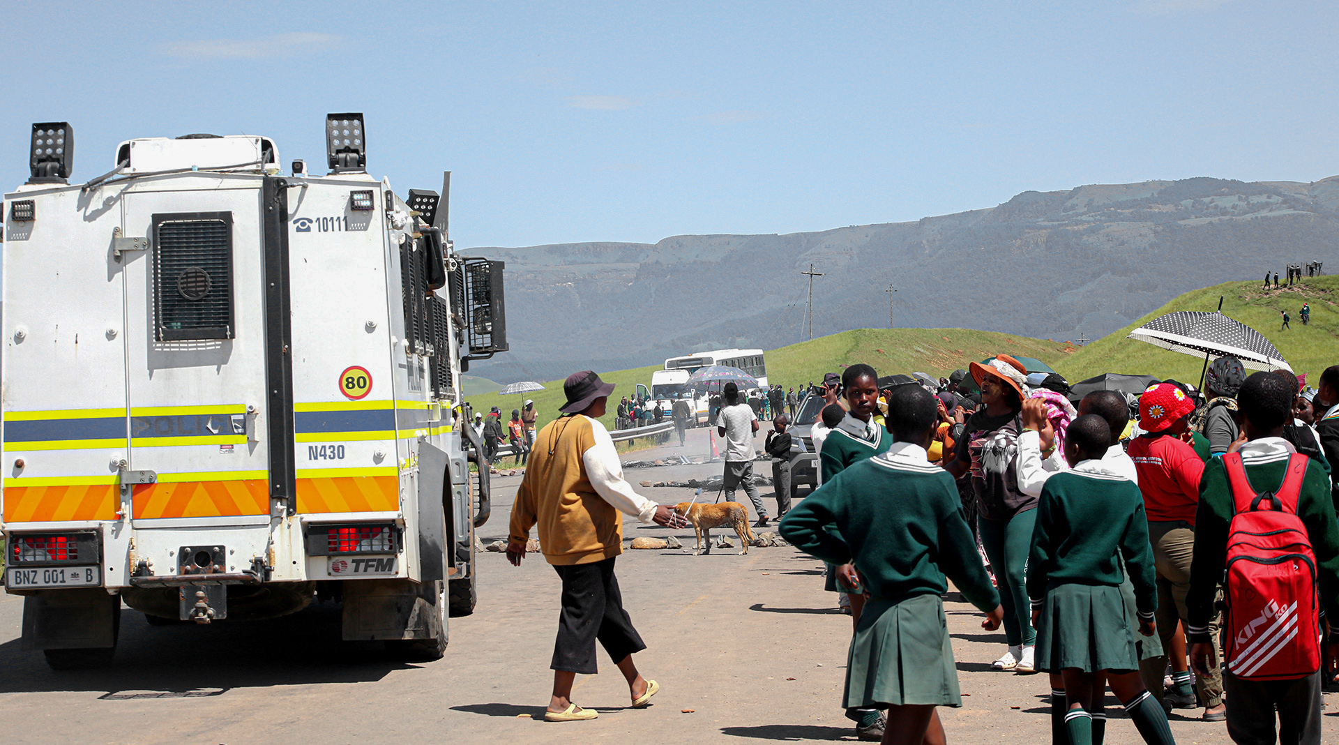 eastern cape school protest