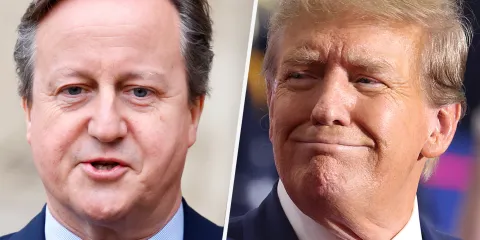 UK’s Cameron lobbies Trump for aid to Kyiv; US slams attacks on Russian oil refineries