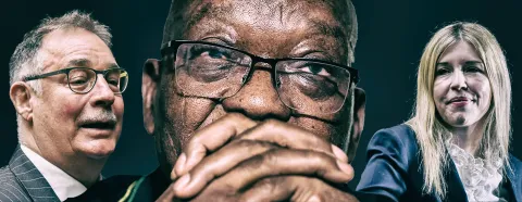 Zuma’s private prosecution of Downer, Maughan struck off the roll – but lawyers, supporters cry victory