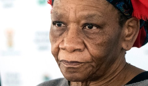 Minister of Defence Thandi Modise.  (Photo: Gallo Images / Brenton Geach)