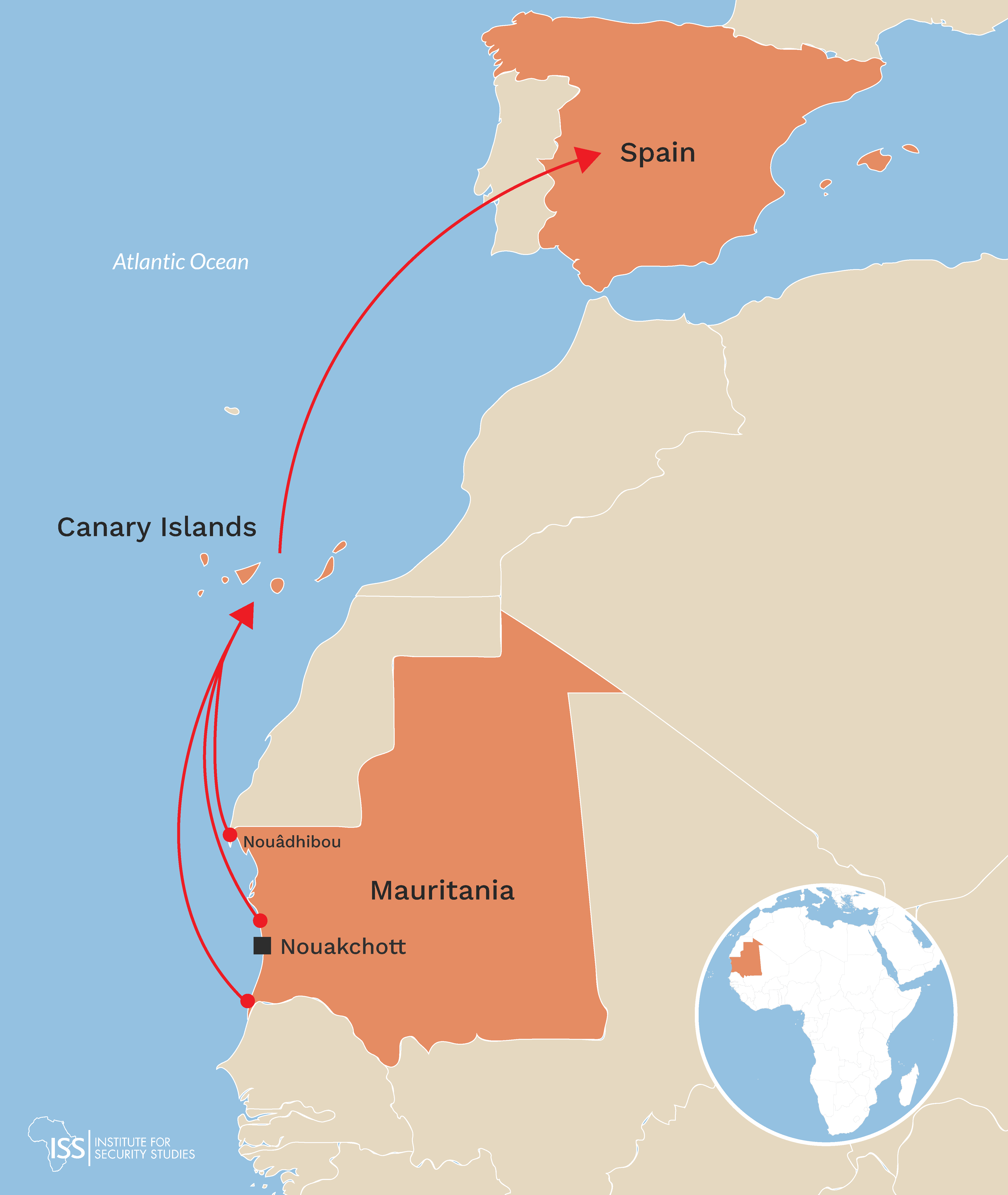 Mauritania and Canary Islands 
