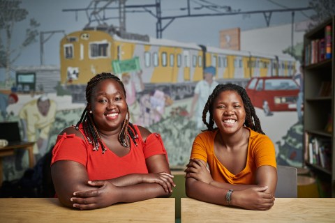 Young Urban Women Activists Duduzile Xaba and Mbalizethu Khumalo